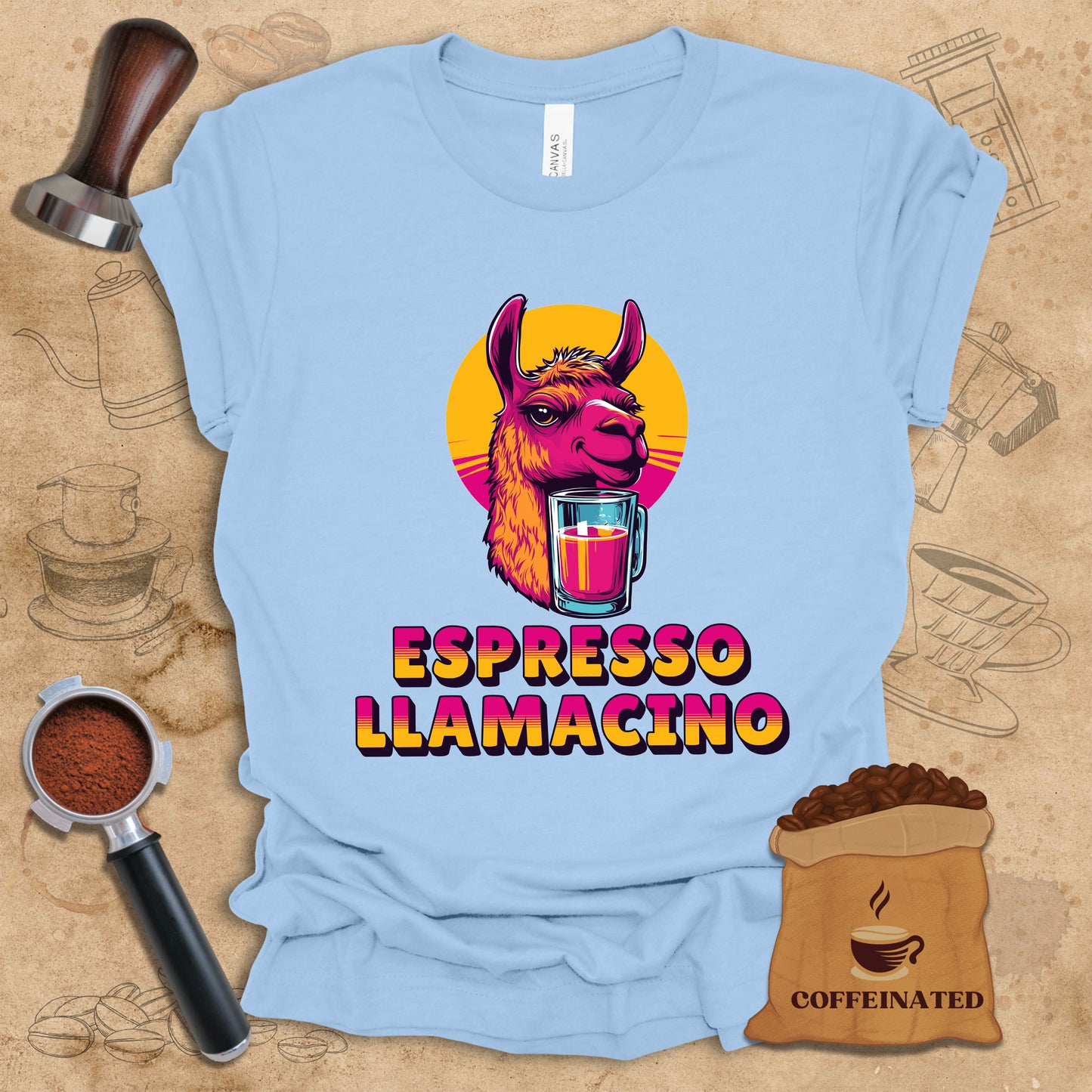 Espresso Llamacino Tee