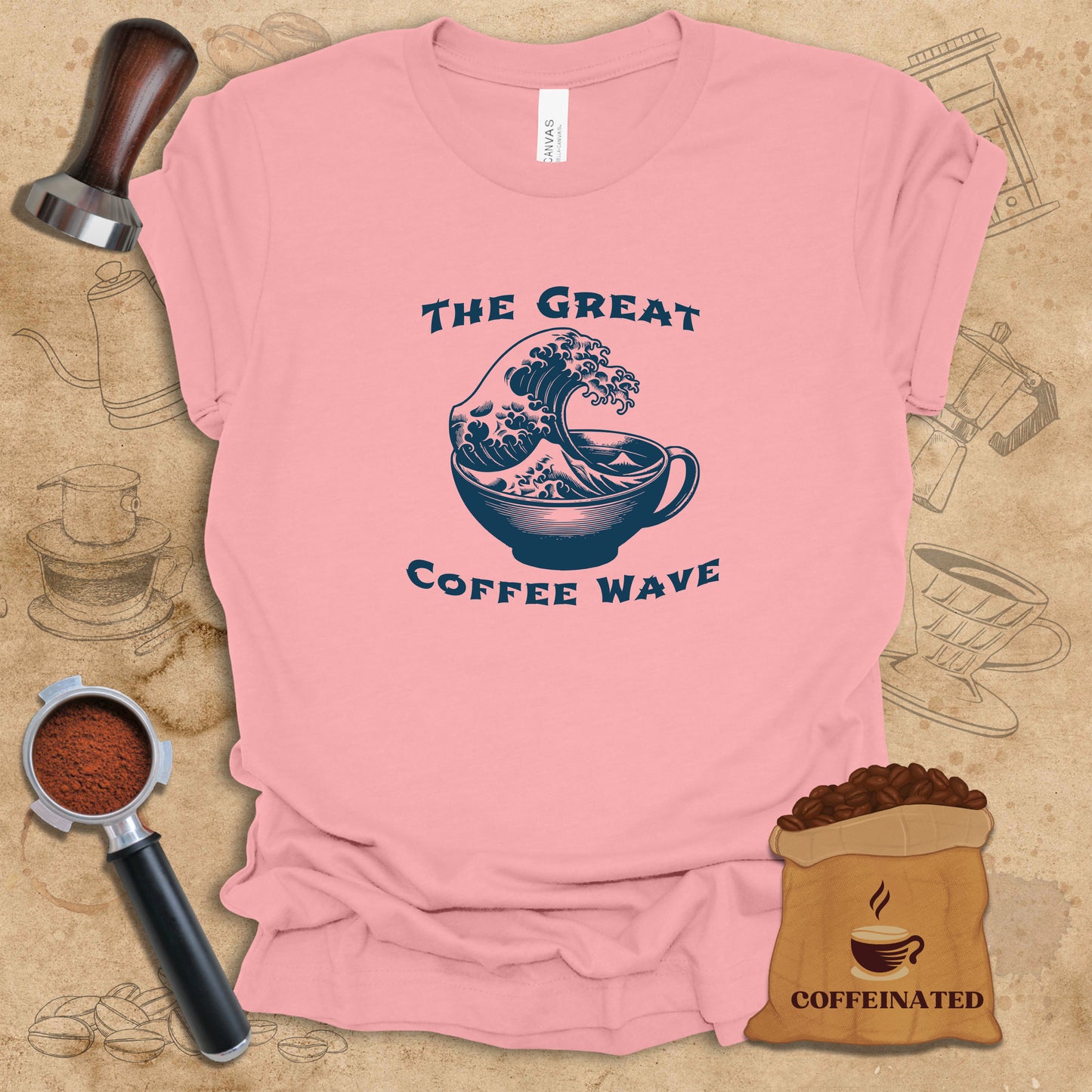 Great Coffee Wave Tee