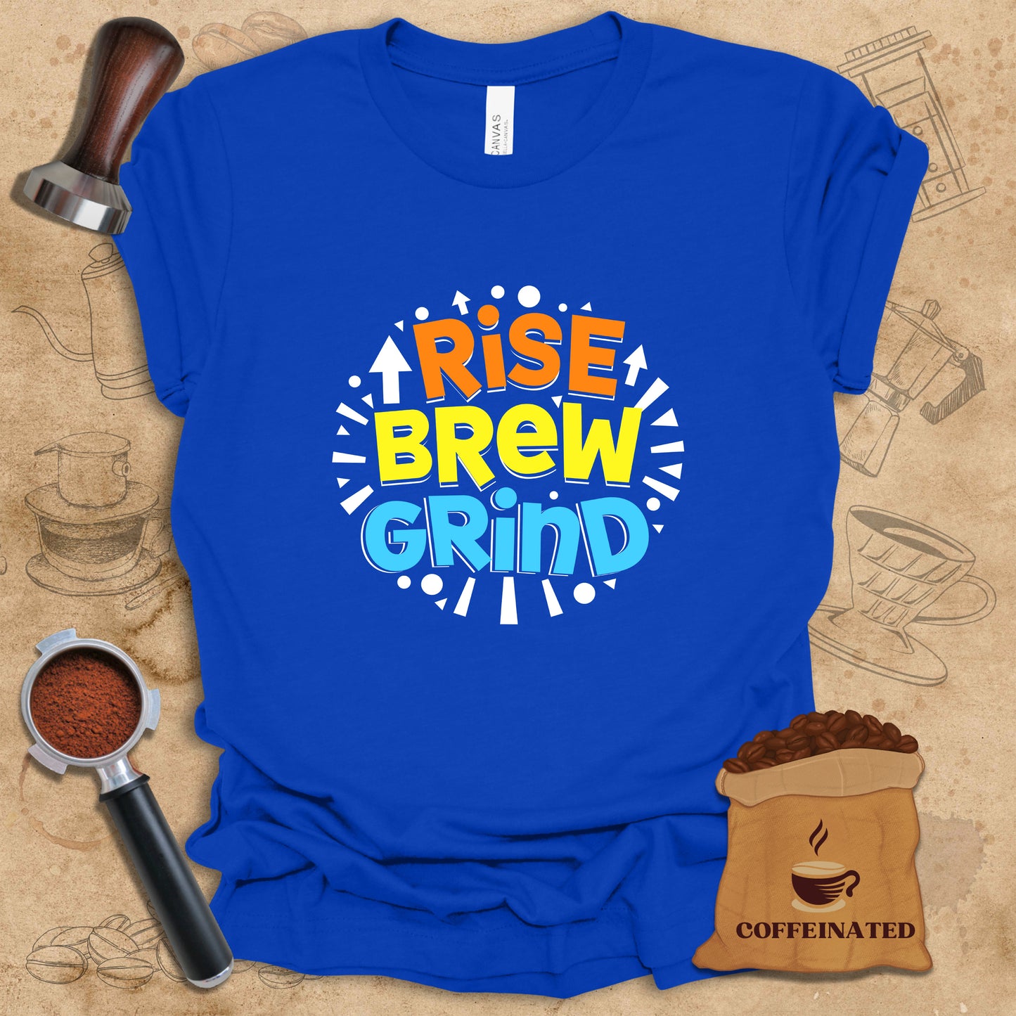 Rise Brew Grind Tee