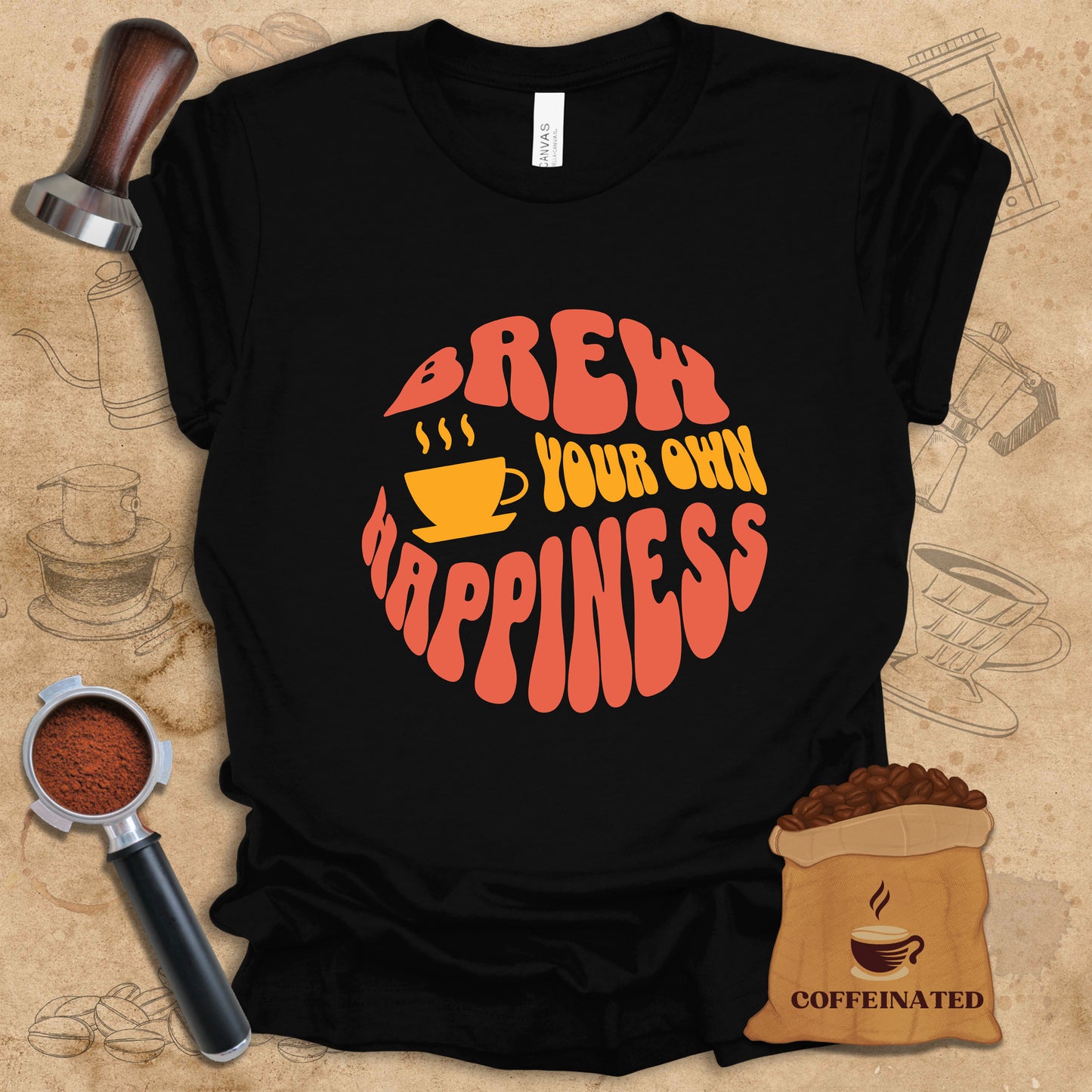 Brew Your Own Happiness Tee