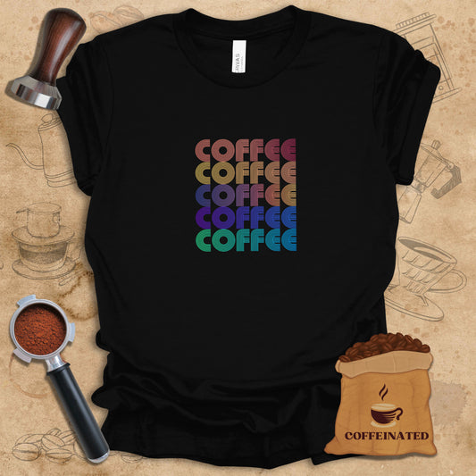 Coffee Gradient - Color Tee