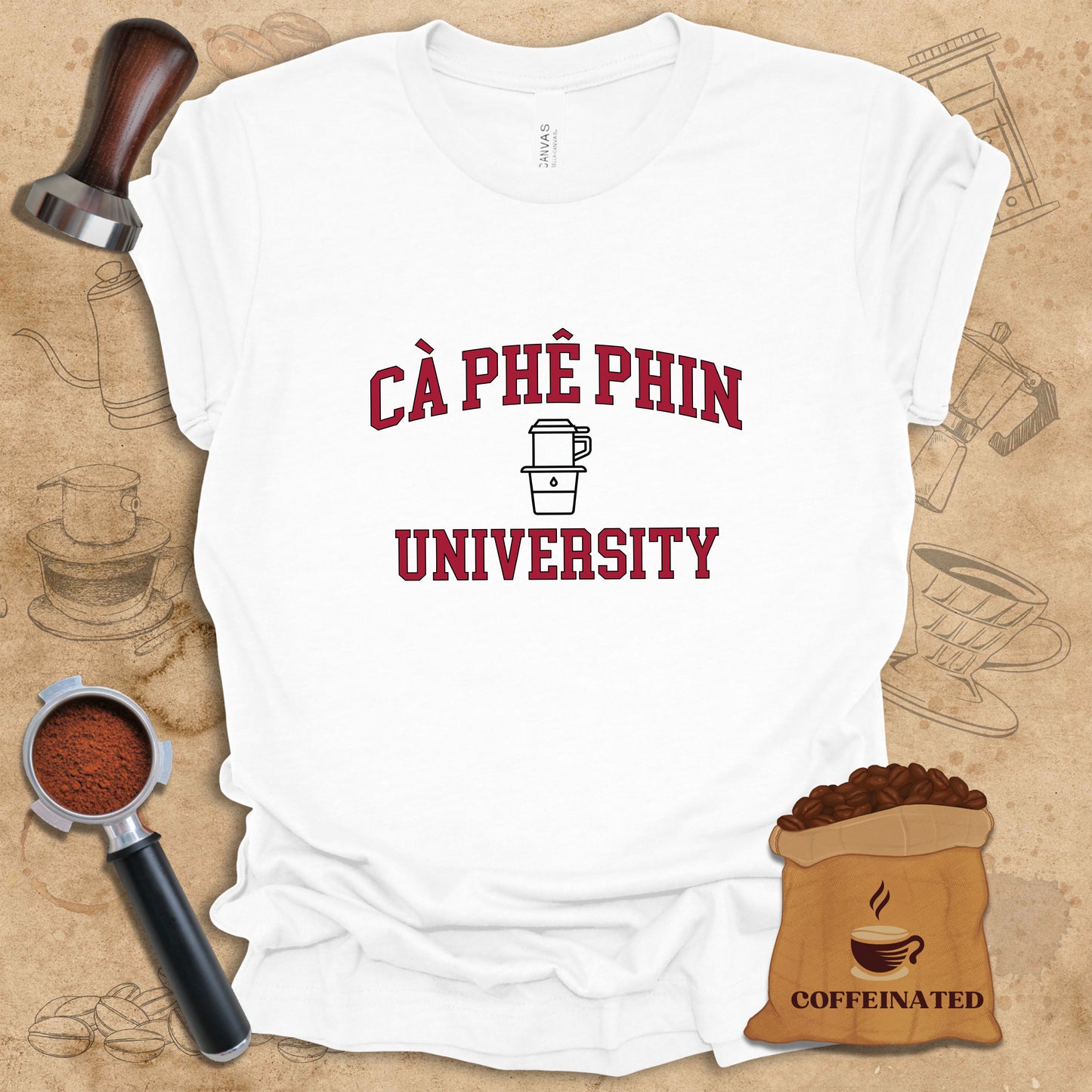 Cafe Phin University Tee