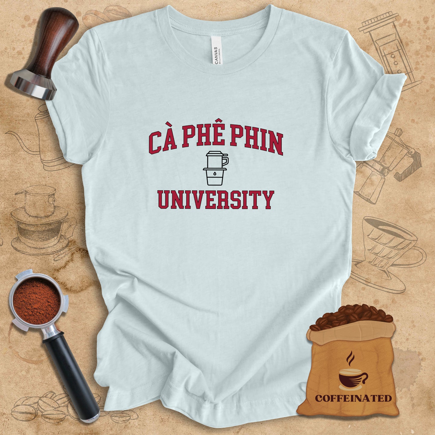 Cafe Phin University Tee