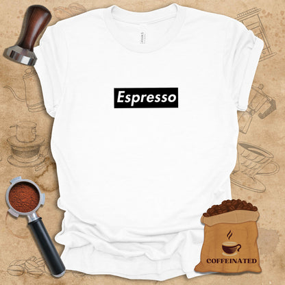 Espresso - Black Logo Tee