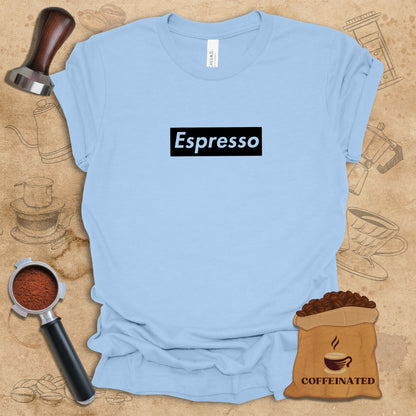 Espresso - Black Logo Tee