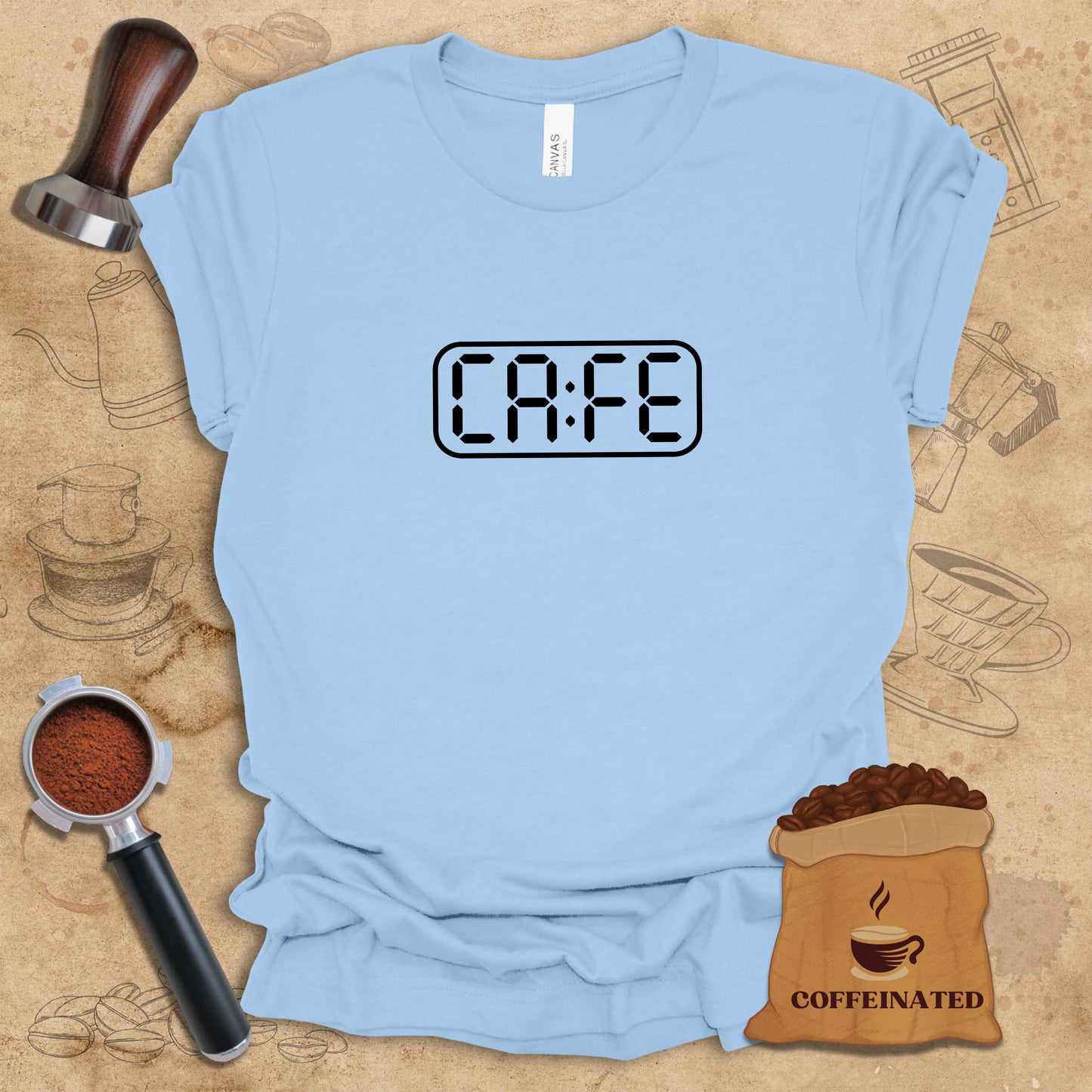 Cafe - Digital Frame Tee