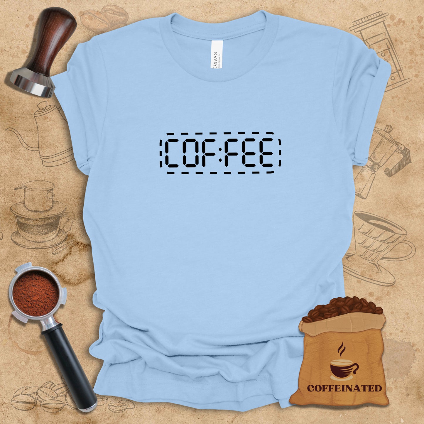 Coffee - Digital Framed Tee