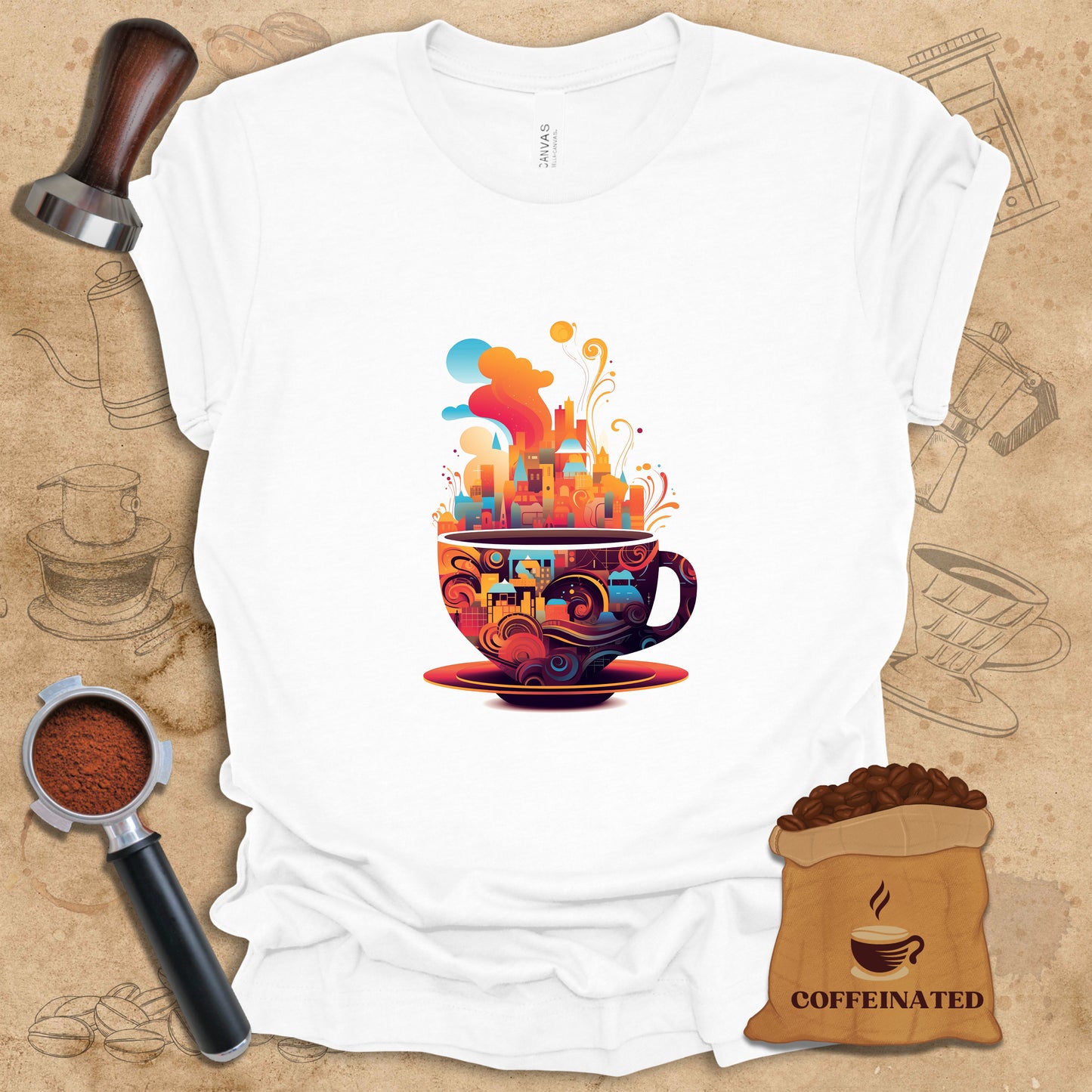 Cup Electric Dreamscape Tee