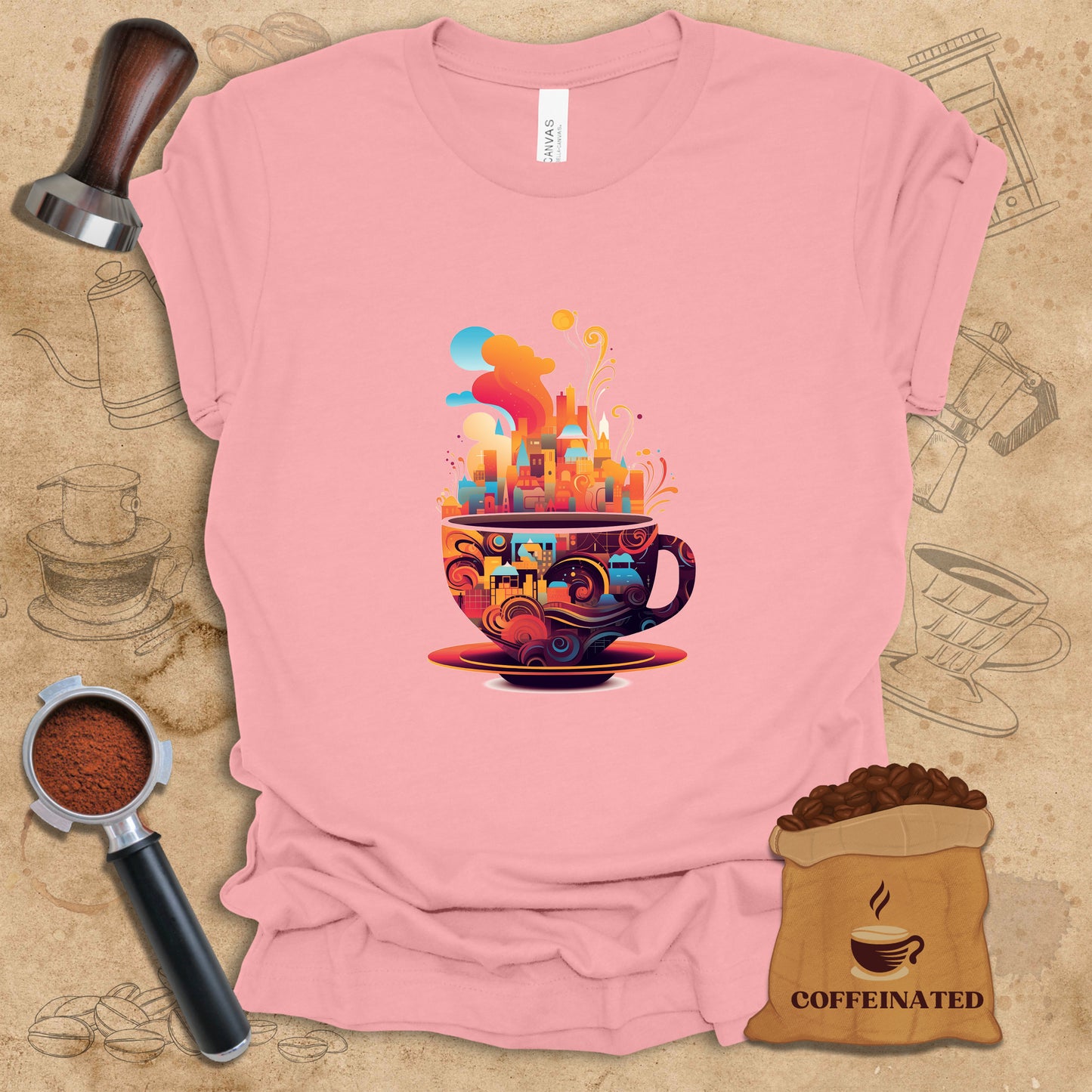 Cup Electric Dreamscape Tee