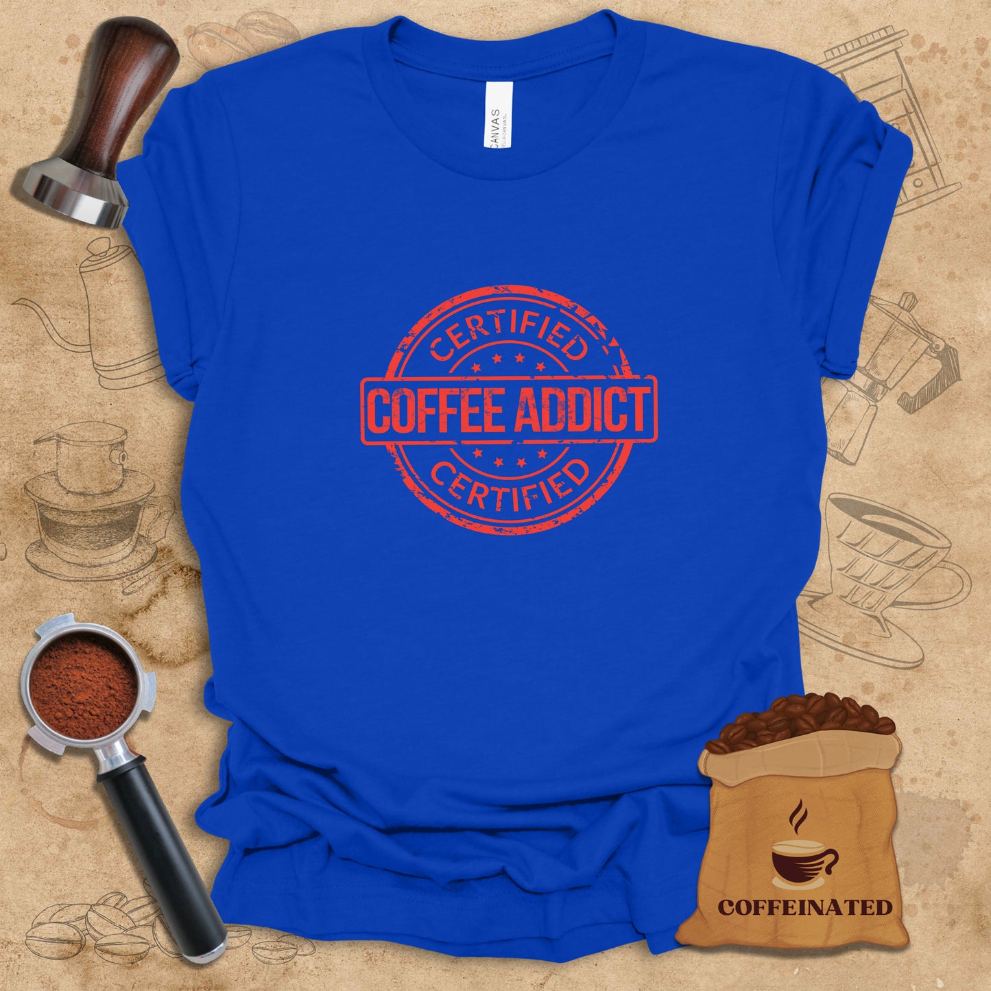 Certified Coffee Addict Tee