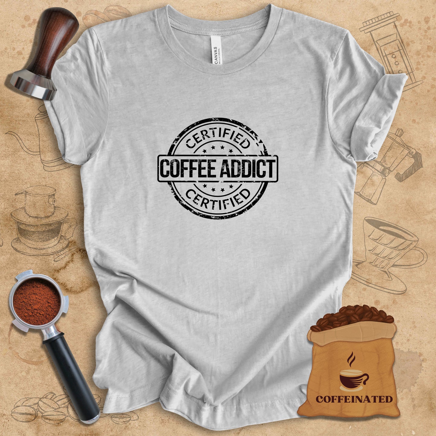 Certified Coffee Addict Tee