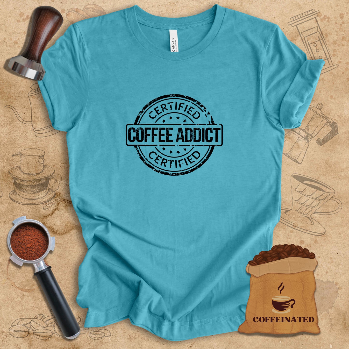 Certified Coffee Addict Tee