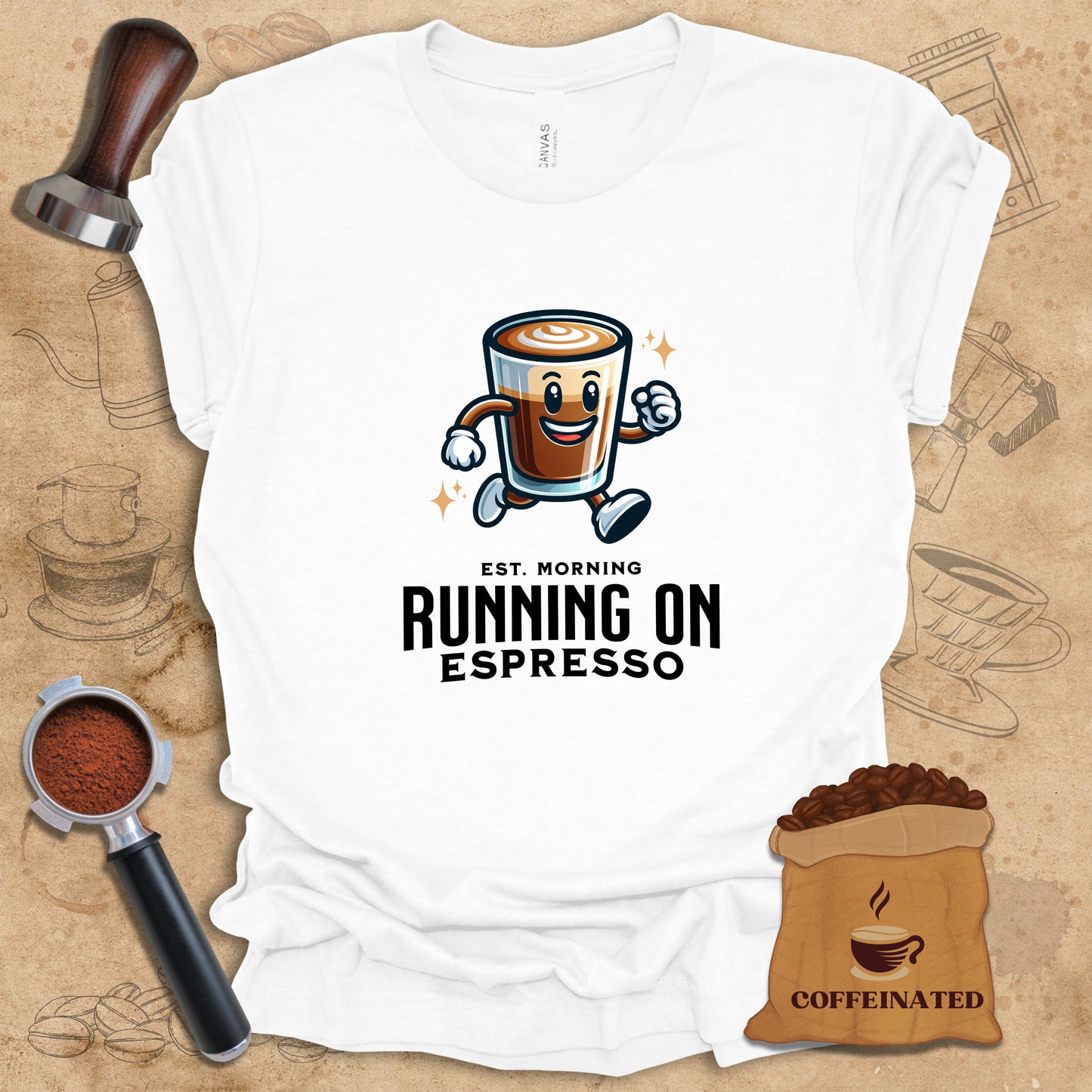 Running On Espresso Tee