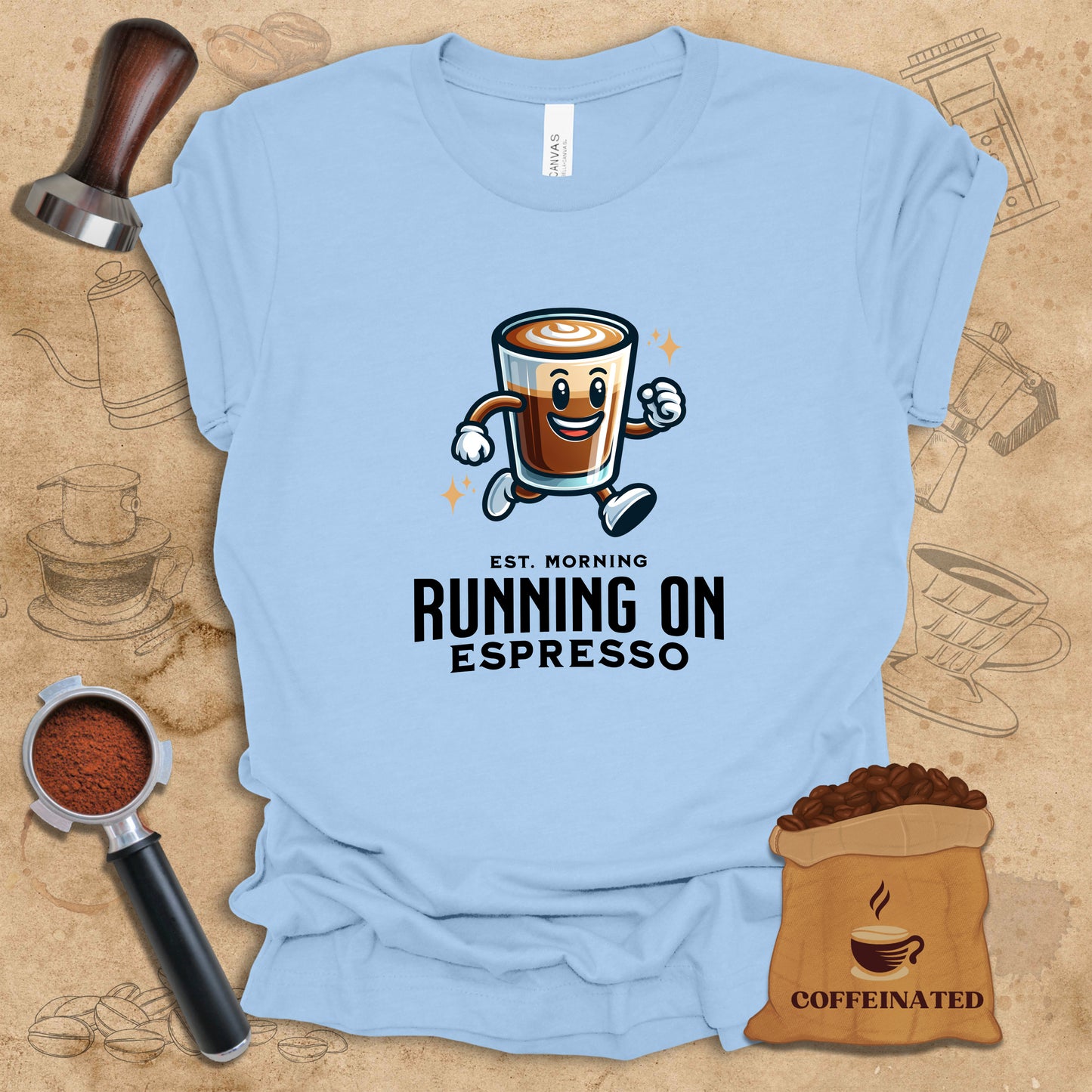 Running On Espresso Tee