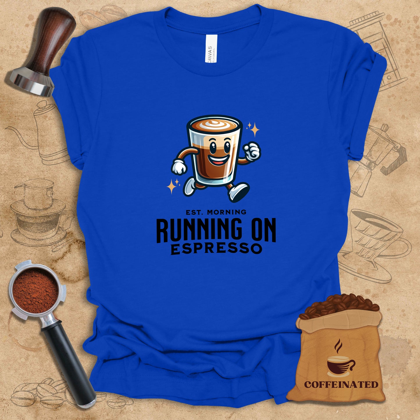 Running On Espresso Tee