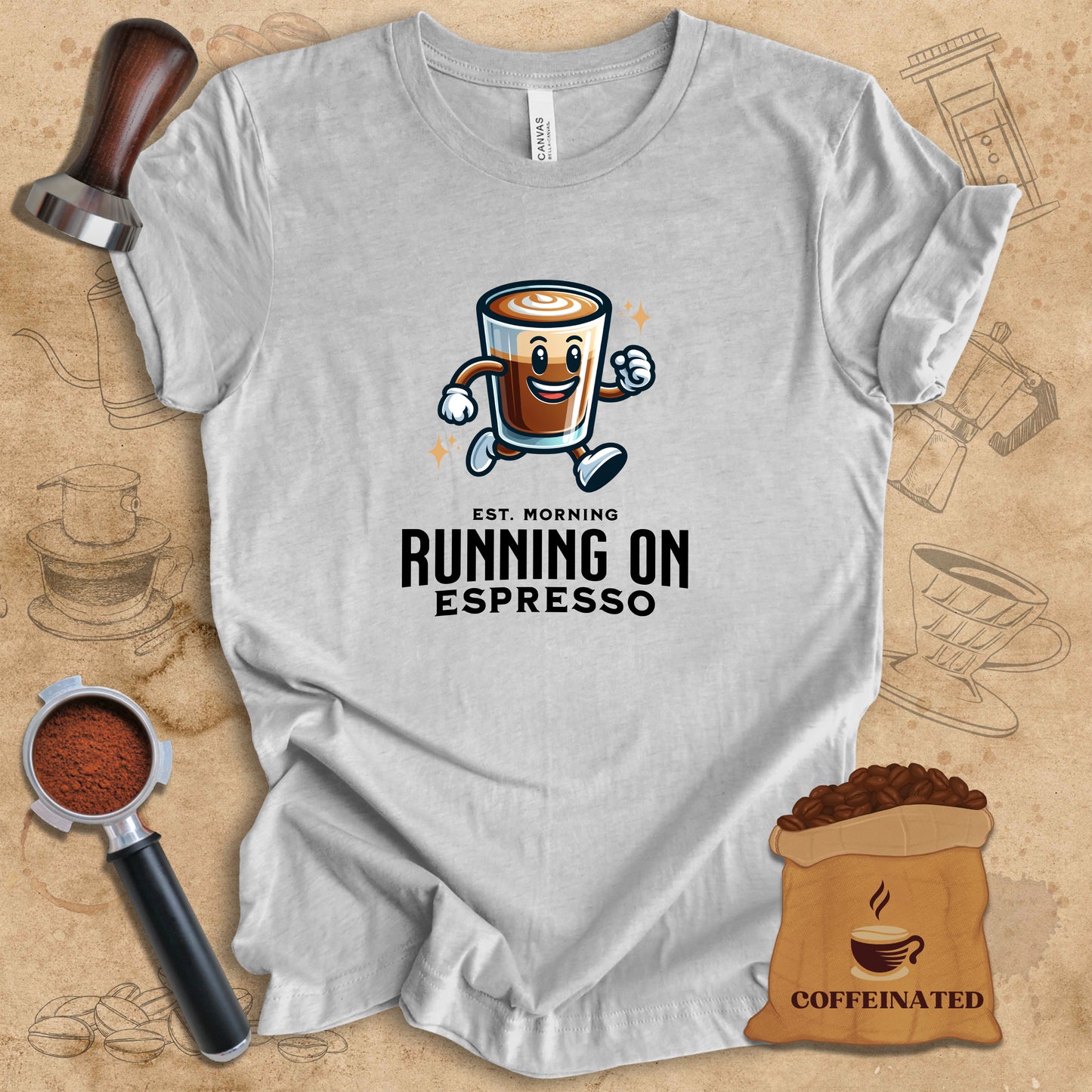 Running On Espresso Tee