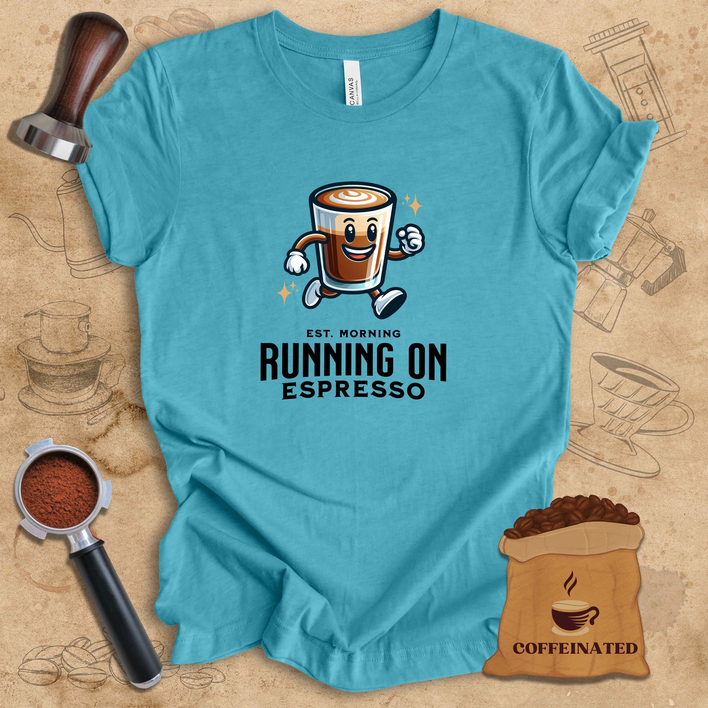 Running On Espresso Tee