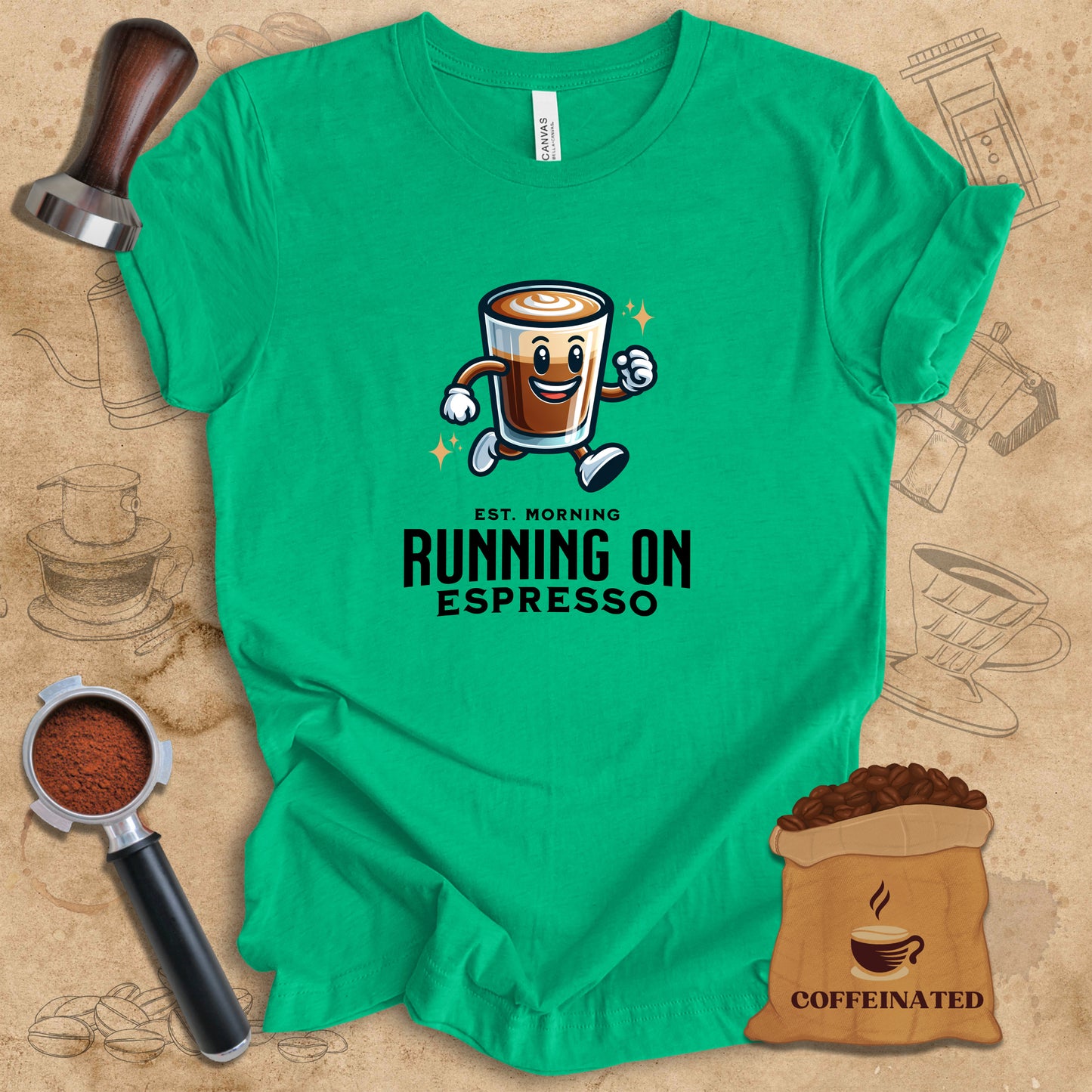 Running On Espresso Tee